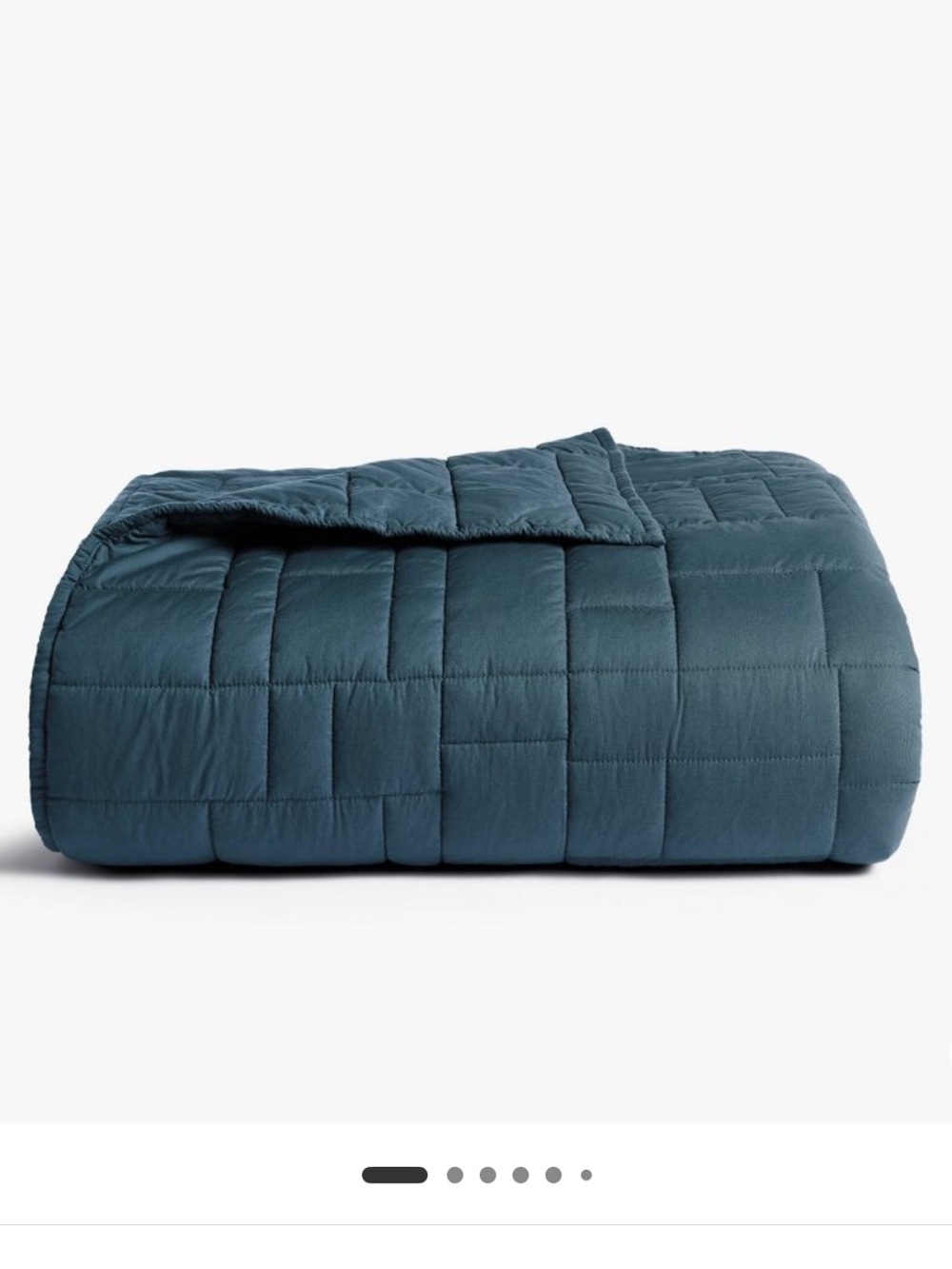 Parachute X Target Cozy Block Quilt Size Full/Queen NWT in color Cove